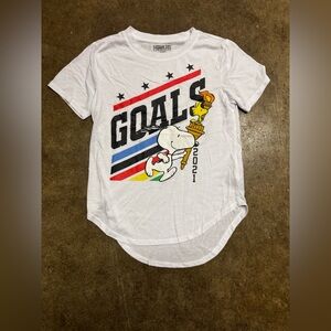 Peanuts t shirt girls size small